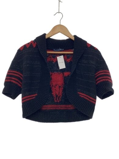 商品画像：カーディガン(厚手)/M/ウール/BLK 1