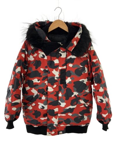 商品画像：ダウンジャケット/XL/ナイロン/RED/001HJB801019X 1