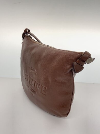 商品画像：ショルダーバッグ/レザー/BRW/無地 2