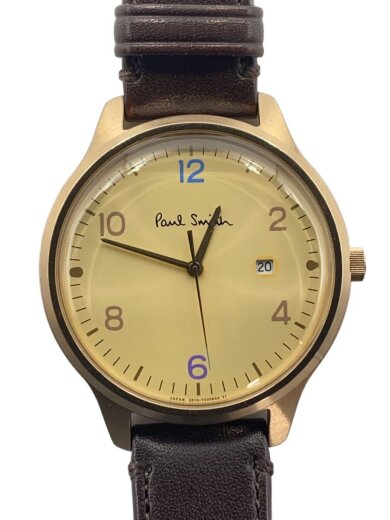 商品画像：クォーツ腕時計/アナログ/レザー/2510-T023754// 1