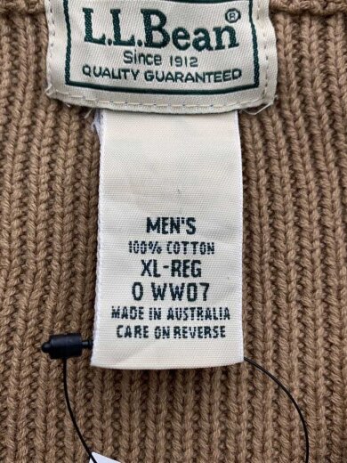 画像：L.L.Beanニット・セーター(厚手)/XL/コットン/CML4