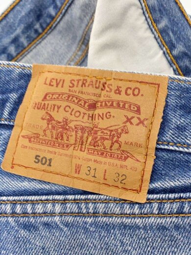 商品画像：ボトム/31/コットン/BLU/6501-0115 4