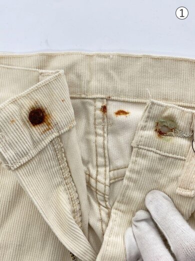 商品画像：ブーツカットパンツ/29/コーデュロイ/IVO/無地/517 5