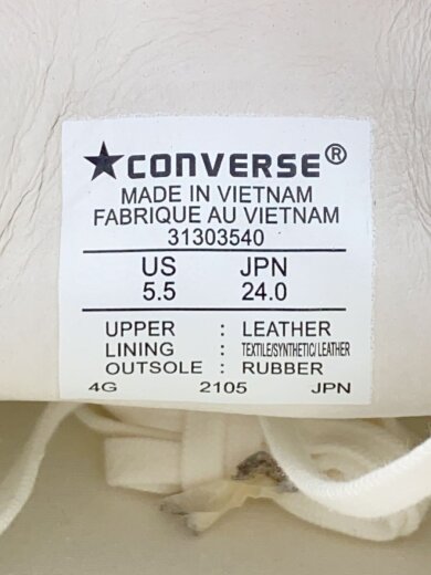 商品画像：ローカットスニーカー/24cm/WHT 5