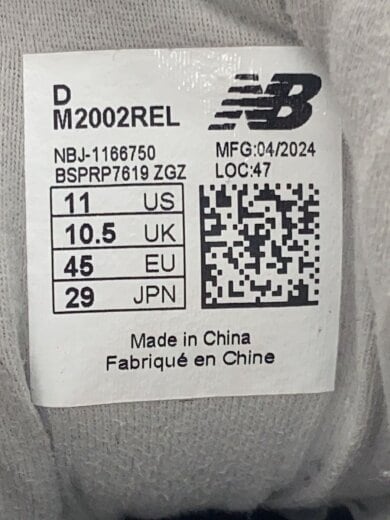 商品画像：M2002/グレー/29cm/GRY 5