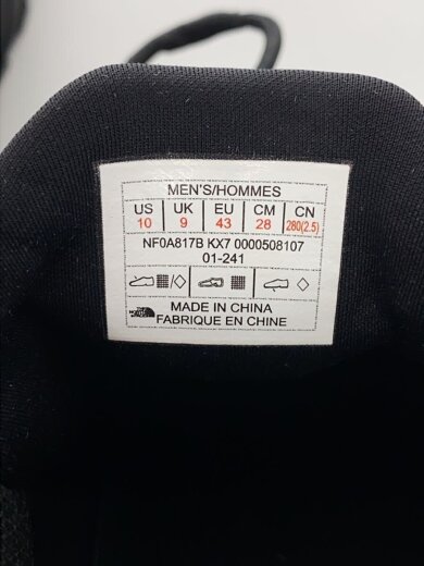 商品画像：ローカットスニーカー/28cm/BLK/NF02441R 5