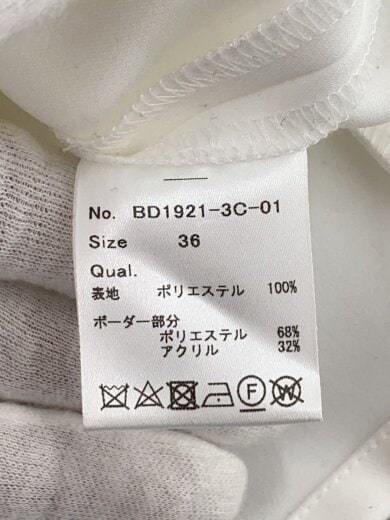 商品画像：ブラウス/36/ポリエステル/WHT/BD1921-3C-01 4