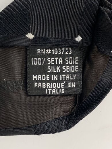 商品画像：ネクタイ/シルク/BLK/ドット/メンズ/103723 3