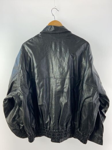 商品画像：レザージャケット・ブルゾン/L/フェイクレザー/BLK/1053248900598 2