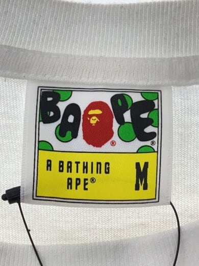 商品画像：Tシャツ/M/コットン/WHT 3