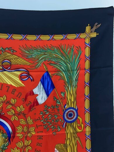 商品画像：スカーフ/シルク/マルチカラー/レディース 5