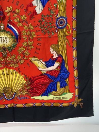 商品画像：スカーフ/シルク/マルチカラー/レディース 7