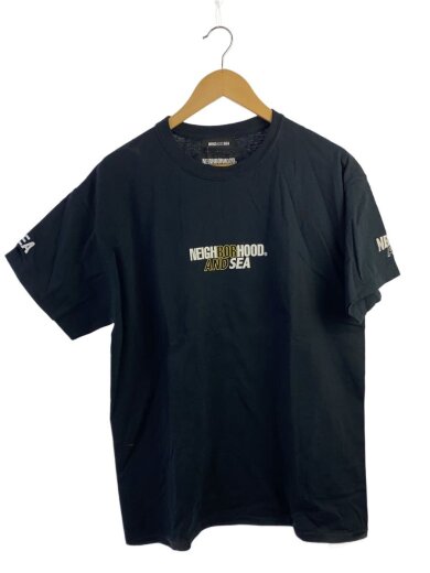 商品画像：Tシャツ/L/コットン/BLK/201ELWS-STM01S 1