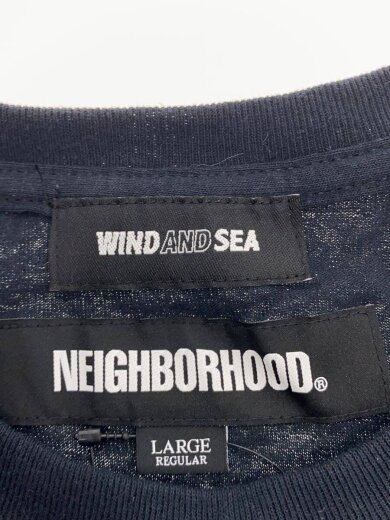 商品画像：Tシャツ/L/コットン/BLK/201ELWS-STM01S 3