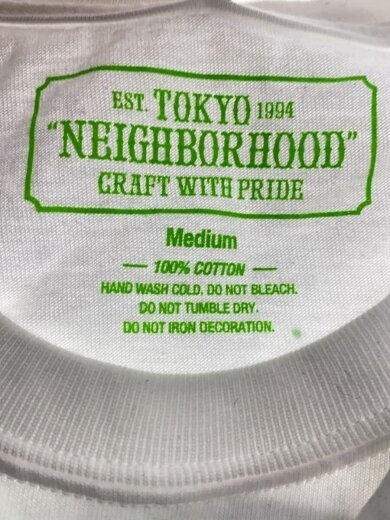 商品画像：Tシャツ/M/コットン/WHT 3