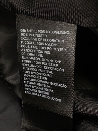 商品画像：ナイロンジャケット/XL/ナイロン/BLK/721415 4