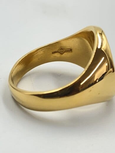 商品画像：リング/13号/GLD/メンズ/22-091-230-0007-3-0 3