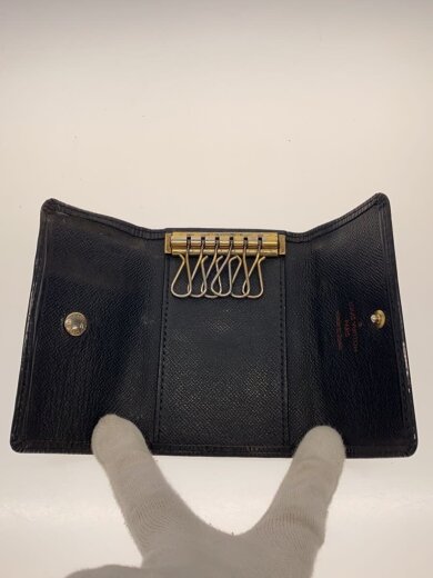 商品画像：キーケース/レザー/BLK/無地/メンズ/ca1004 4