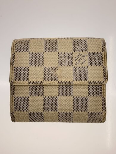 商品画像：ポルト・フォイユ・エリーズ_ダミエ・アズール/PVC/WHT/レディース 2