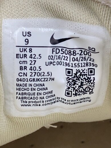 商品画像：AIR MAX 1 QS CREPE 2.0_エアマックス 1 QS クリープ 2.0/27cm/CML 5