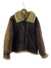 フライトジャケット/L/羊革/BRW/DSA100-77-C-040