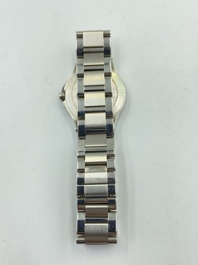 商品画像：クォーツ腕時計/アナログ/ステンレス/WHT/SLV 5