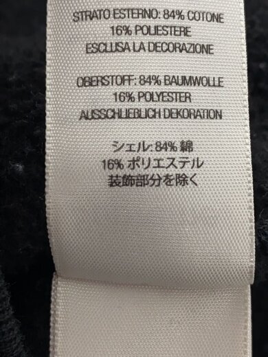 商品画像：ジップパーカー/XL/コットン/BLK 5