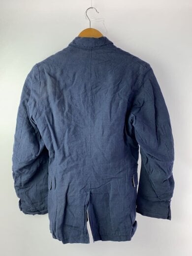 商品画像：テーラードジャケット/1/リネン/NVY 2