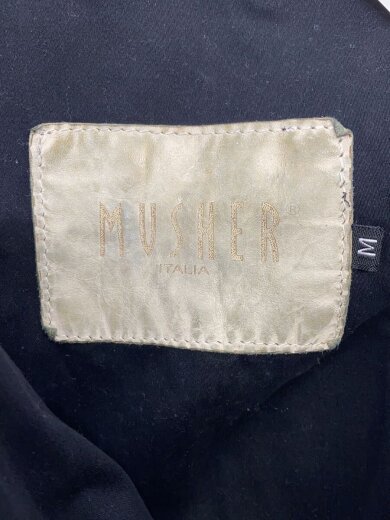 商品画像：レザージャケット・ブルゾン/M/羊革/BLK/MMU15A4014 3