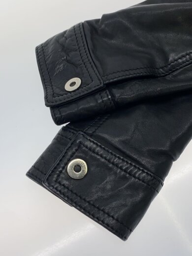 商品画像：レザージャケット・ブルゾン/M/羊革/BLK/MMU15A4014 5