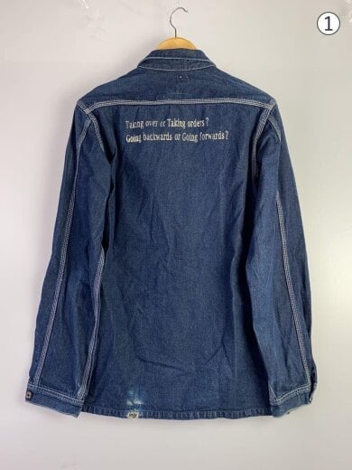 商品画像：カバーオール/L/デニム/IDG/無地 2