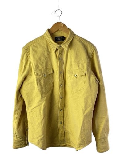 商品画像：長袖シャツ/L/コットン/YLW/MNRRWOV16820337 1