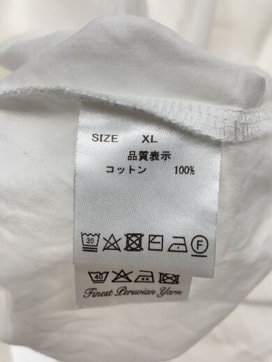 商品画像：半袖シャツ/XL/コットン/WHT/無地// 4