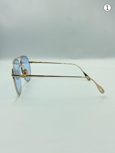 商品画像：メガネ/--/GLD/BLU/メンズ/STEPPIN BLU 3