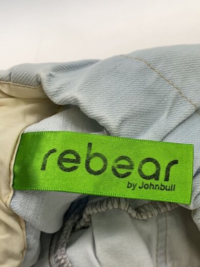 商品画像：ボトム/M/コットン/BLU/215-0010/rebear by johnbull/イージーパンツ/パッチワー// 4