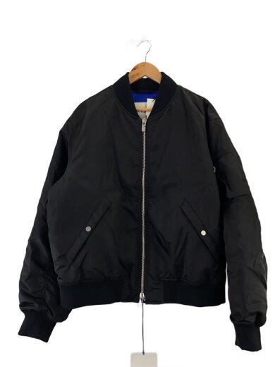 商品画像：ジャケット/L/ナイロン/BLK/8083310/24SS/Nylon Bomber Jacket 1