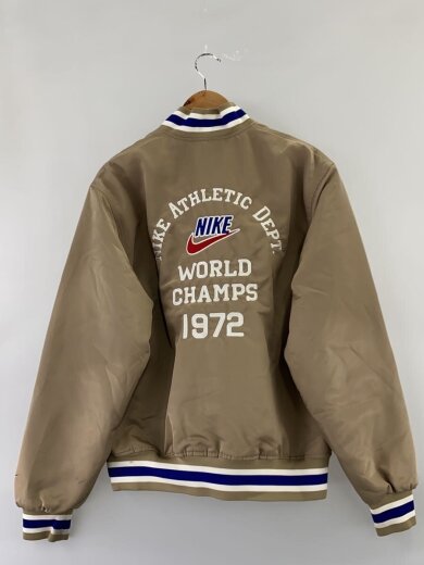 商品画像：Dugout Satin Jacket/スタジャン/L/ポリエステル/BEG/FQ7970-247// 2