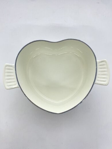 商品画像：両手鍋/ココットダムール/ハート型/蓋付き 4