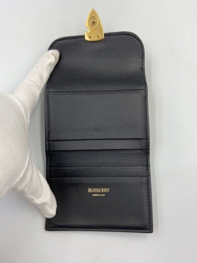 商品画像：3つ折り財布/レザー/BLK/レディースシールドウォレット 7