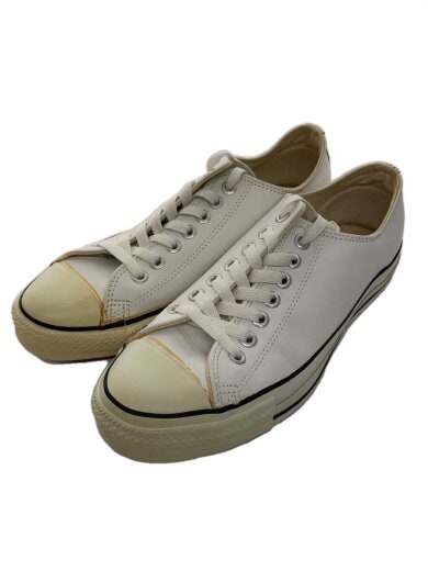商品画像：90s最終期/レザーオールスター/USA製/ローカットスニーカー/US8.5/WHT/レザー 1