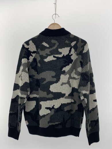 商品画像：ニット・セーター(厚手)/S/アクリル/GRY/25AW/Small Box Polo Sweater 2