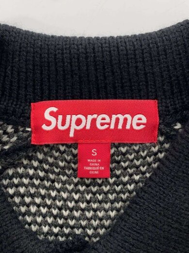 商品画像：ニット・セーター(厚手)/S/アクリル/GRY/25AW/Small Box Polo Sweater 3