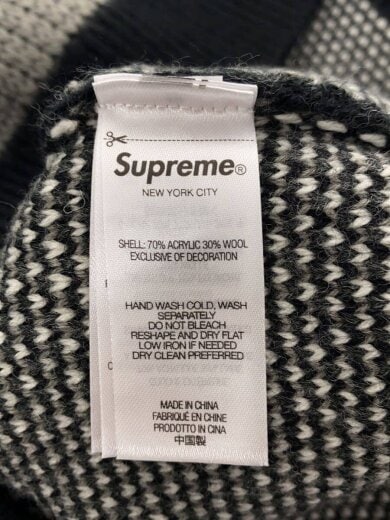 商品画像：ニット・セーター(厚手)/S/アクリル/GRY/25AW/Small Box Polo Sweater 4