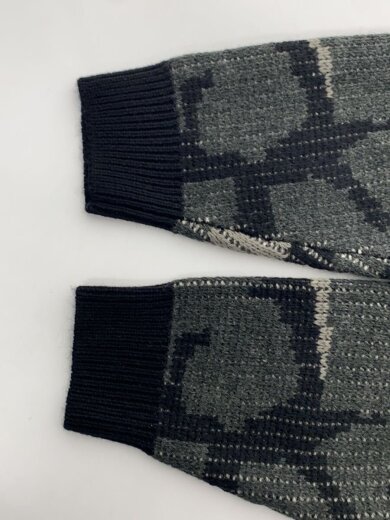 商品画像：ニット・セーター(厚手)/S/アクリル/GRY/25AW/Small Box Polo Sweater 5