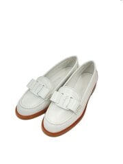 ローファー/UK5/WHT/レザー/VIVA/ヴィヴァ/未使用
