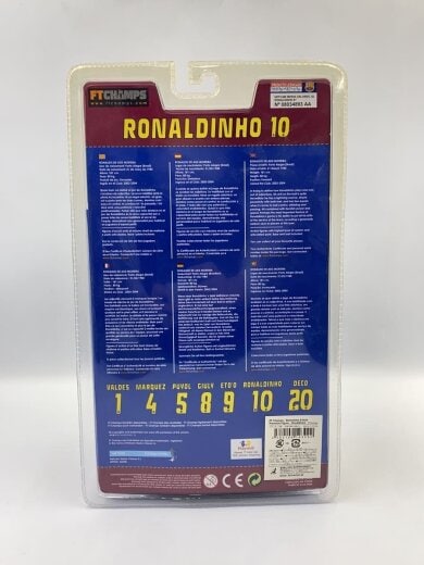商品画像：フィギュア/FT CHAMPS/ロナウジーニョ/FCBARCELONA/サッカー 4