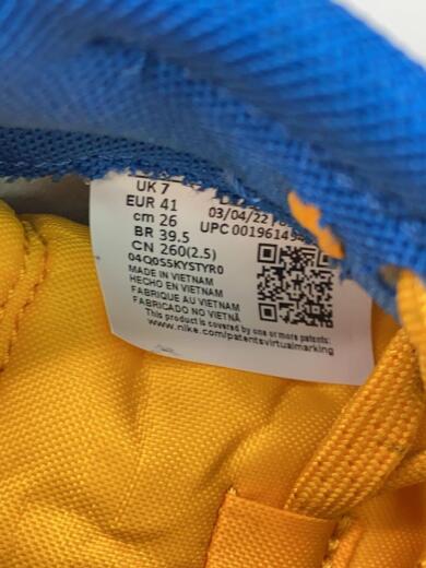 商品画像：Nike Dunk Low Blue Jay and University Gold/26 5