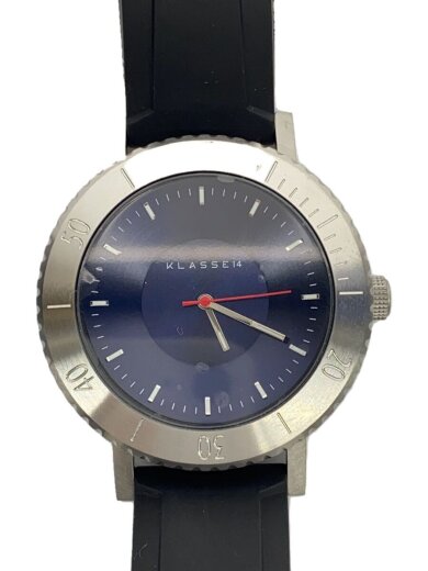 商品画像：クォーツ腕時計/アナログ/ラバー/NVY/WVT19SR001M// 1