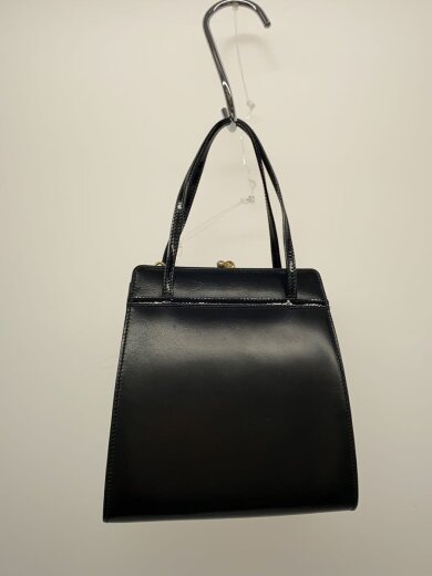 商品画像：ヴァラリボン/がま口/リボン/ショルダーバッグ/レザー/BLK/DF-21 6187 3