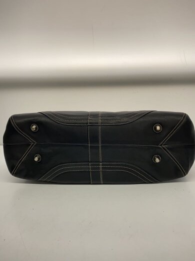 画像：COACHトートバッグ/レザー/BLK4